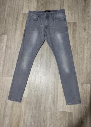 Мужские серые джинсы / next / штаны / брюки / мужская одежда / чоловічий одяг / чоловічі сірі джинси