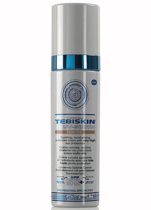 Tebiskin uv-sooth teintée spf 50+ сонцезахисний крем для чутливої ​​шкіри з тонуючим ефектом