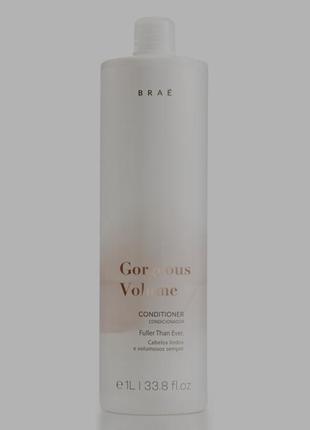 Brae gorgeous volume conditioner – кондиционер для объема волос 1000мл