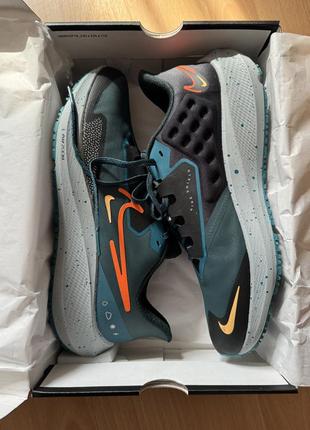 Nike pegasus 39 shield weatherised road running shoes turquoise