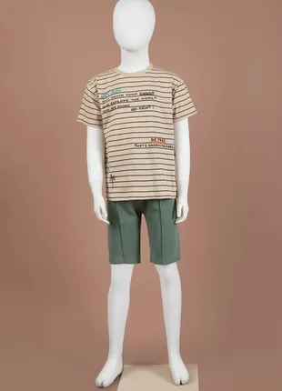 Костюм для мальчиков 10700-5 летний шорты футболка