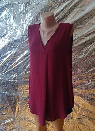 Распродажа по 50!🥰 стильна бордовая блузка