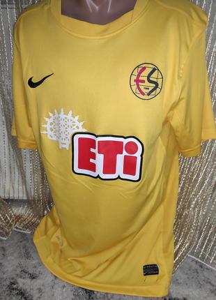 Спорт футбольная футболка nike выезд 2012 - 2013 f.c. eskisehirspor.л-м