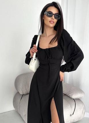 Сукня на затяжках , що підійде на будь яку фігуру, корсетна сукня міді💘2 фото