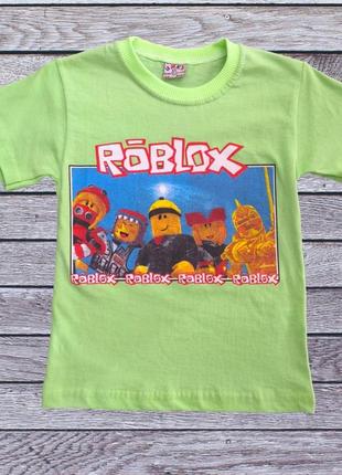 Дитяча футболка для хлопчика роблокс roblox