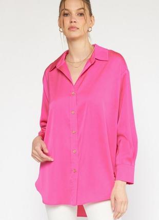 Сорочка блуза 100% шовк