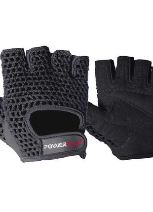 Перчатки для фитнеса powerplay pp-1953, black l