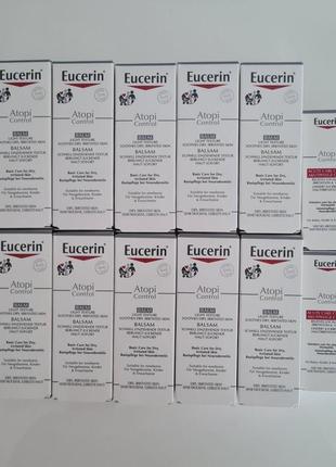 Набір бальзам для атопічної шкіри тіла eucerin atopicontrol balm light texture