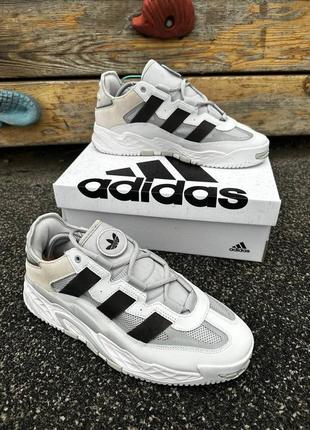Кросівки adidas niteball чоловічі висока якість, зручні в ходьбі , повсякденні кросівки