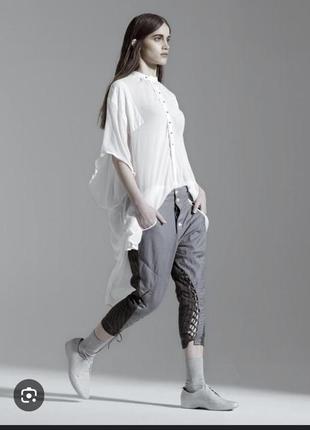 Umit unal дизайнерская оверсайз рубашка в стиле rundholz