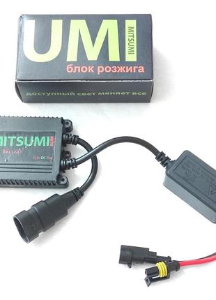 Блок розжига mitsumi dc slim 12v 35w amp