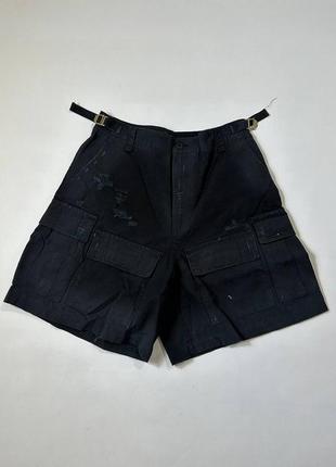 Нові чоловічі шорти balenciaga distressed cargo shorts • м-l