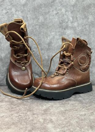 Ботинки сапоги betula коричневые боты мужской обуви