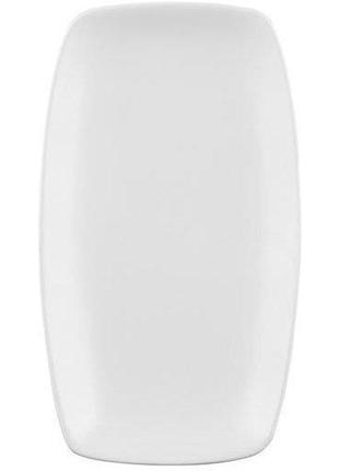 Блюдо сервірувальна ardesto molize white ar-2925-mw 25х12 см