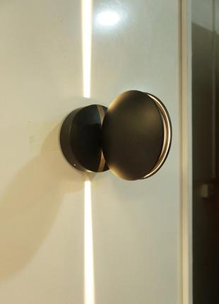 Бра led 27582 чорний 15х10х11 см.