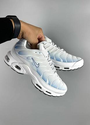 Жіночі кросівки nike tn white blue