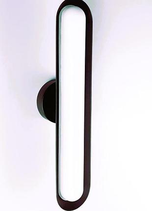 Бра led 26399 чорний 44х9х10 см.