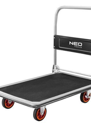 Neo tools візок вантажний платформний, антиковзна поверхня, платформа 90x60см, до 300кг
