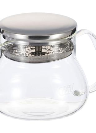 Заварник gipfel tea leaf gp-51708 800 мл прозрачный