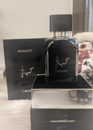Парфюмированная вода lattafa perfumes hayaati, парфум для мужчин