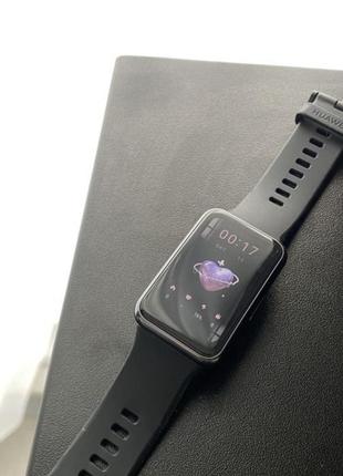 Смарт часы huawei watch fit graphite black