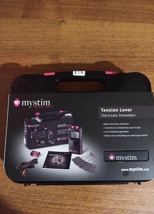 Mystim tension lover електросекс цифровий електростимулятор
