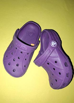 Фирменные кроксы"crocs"(р.25.5)