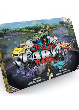 Игра настольная danko toys crazy cars race дт-им-11-29