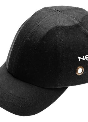 Neo tools бейсболка робоча, бавовна, посилена всередині захисними елементами, чорний