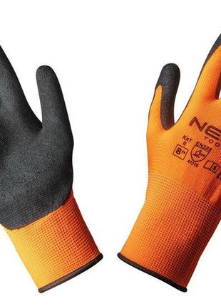 Neo tools 97-642-8 рукавички робочі, поліестер з нітриловим покриттям (піщаний), 4131x, 8 "