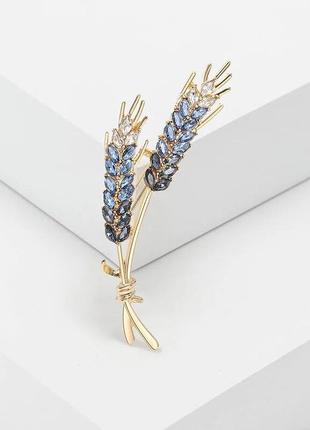 Брошка смужок пшениці