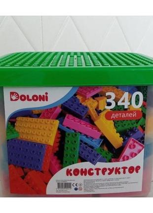 Конструктор ігровий doloni toys 013888-27 340 деталей