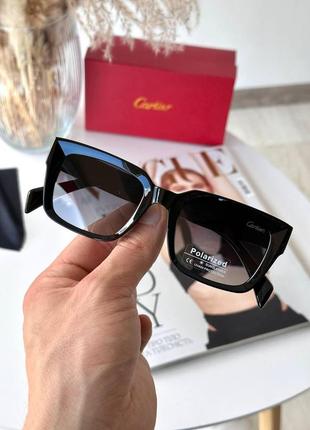 Солнцезащитные очки женские  cartier polarized защита uv400