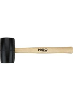 Neo tools 25-063 киянка гумова 63 мм, 680 г, рукоятка дерев'яна
