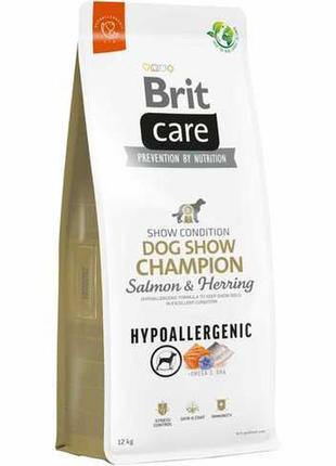 Корм для собак brit care dog show champion