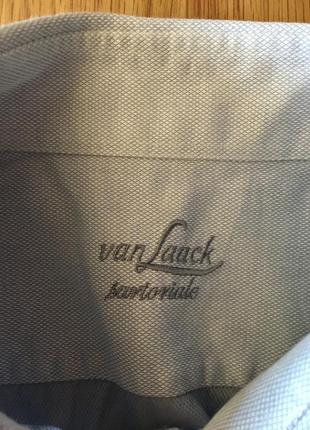 Мужская сорочка vanlaak оригинал в идеальном состоянии, 100% котон
