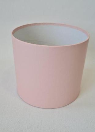 Розовая шляпная коробка (20х18) для создания роскошных мыльных композиций1 фото