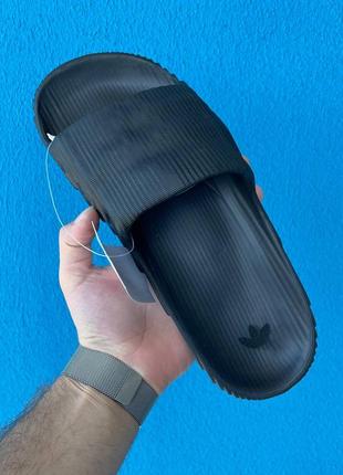 Тапки adidas adilette black slides тапочки / шлепки / сланцы адидас мужские