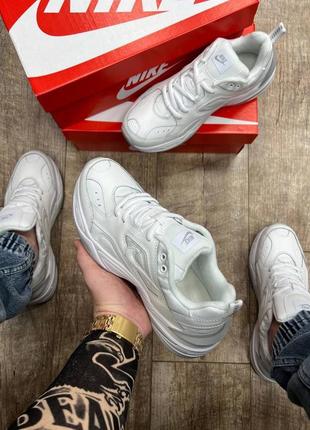 Кросівки чоловічі nike m2k tekno all white