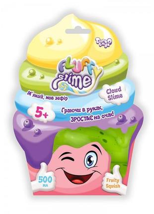 Лизун danko toys fluffy slime fls-02-01u 500 г