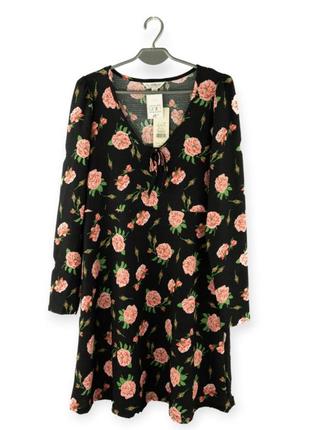 Літня міні сукня з квітковим принтом miss selfridge