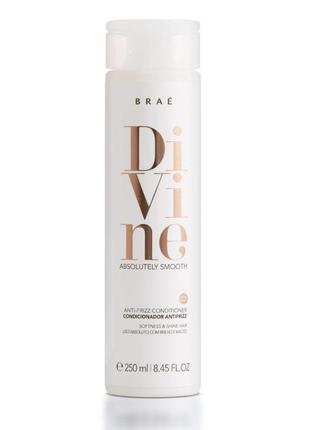 Braé divine anti-frizz conditioner - кондиционер для сохранения гладкости волос, 250 мл.