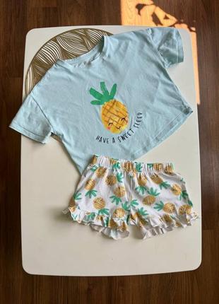 Костюмчик/ піжамка з ананасом  ™️ f&f