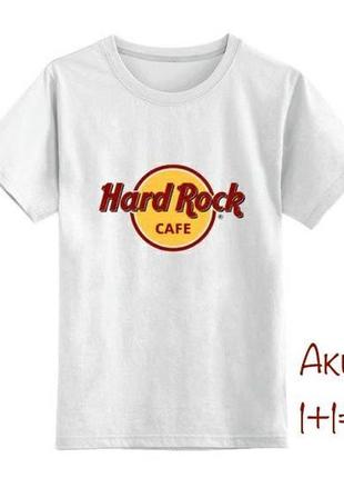 Акция 🎁 новая детская футболка hard rock cafe tenerife белого цвета h&amp;m zara