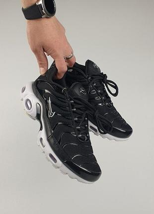 Кроссовки nike air max tn •black white