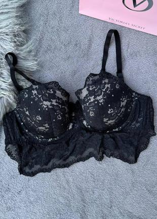 Корсетний мереживний бра