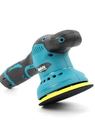 Акумуляторна полірувальна машинка makita dc6000 (12v, 2ah) шліфмашина з регулятором обертів макіта акб шліфмашина makita9 фото