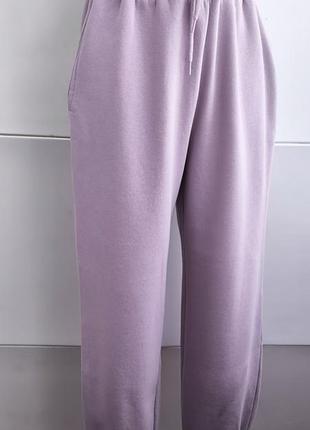 Штани-джогери h&m бузкового кольору4 фото