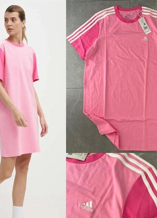 Рожева сукня футболка adidas сукня adidas
