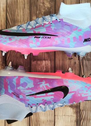 Бутсы-гибриды nike nib air zoom mercurial superfly р39-45